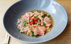 salmon ceviche